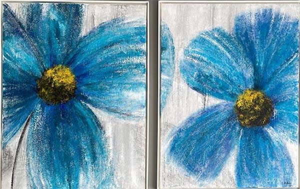 Flores - Diptico 60 x 160 - AST